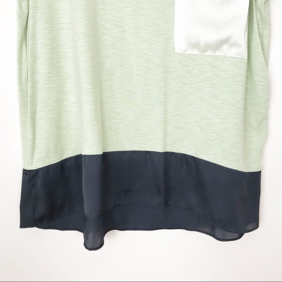 DOLAN LEFT COAST Colorblock Burnout Tshirt Medium Anthropologie Casual Tee - Picture 4 of 8